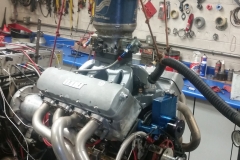 drag race big block chevy